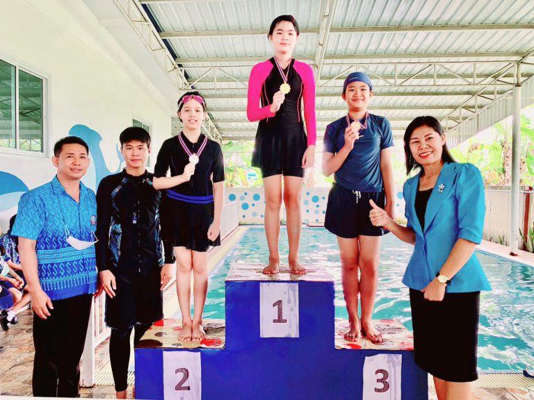 การแข่งขันว่ายน้ำ ระดับชั้นป.4-ป.6