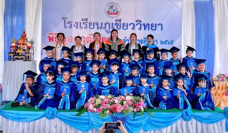 พิธีมอบวุฒิบัตรนักเรียนชั้นอนุบาล 3 และ ป.6 ประจำปีการศึกษา 2565 #ภูเขียววิทยารุ่นที่ 3